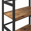 vidaXL Bookshelf Old Wood 60 x 29.5 x 81 cm Engineered Wood
