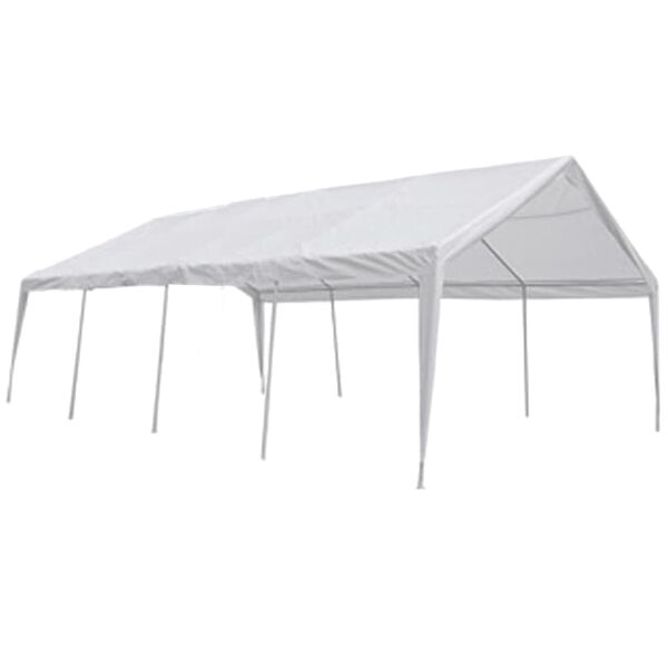 vidaXL Party Marquee White 8x4 m