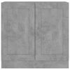 vidaXL Book Cabinet Concrete Grey 82.5x30.5x80 cm Engineered Wood