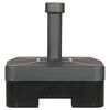 Lesli Living Outdoor Umbrella Stand Fillable 45 kg 49x41x17.5 cm Plastic
