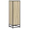 vidaXL Book Cabinet Sonoma Oak 33.5x33x107.5 cm Engineered Wood