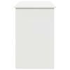 vidaXL Desk White 102x50x75 cm Engineered Wood