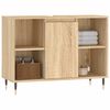 vidaXL Bathroom Cabinet Sonoma Oak 80x33x60 cm Engineered Wood