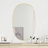 vidaXL Wall Mirror Gold 80x50 cm