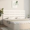 vidaXL Headboard White 160x3x80 cm Solid Wood Pine