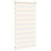 vidaXL Zebra Blind Marble Beige 75x100 cm Fabric Width 70.9 cm Polyester