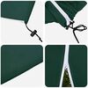 vidaXL Frost Protection Plant Fleece Covers 3 pcs Green 2.5 x 3.14 m