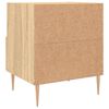 vidaXL Bedside Cabinets 2 pcs Sonoma Oak 40x35x47.5 cm Engineered Wood