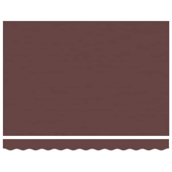 vidaXL Manual Retractable Awning Brown 300x250 cm