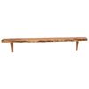 vidaXL Wall Shelves 2 pcs 110x20x18 cm Solid Wood Acacia