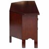 vidaXL TV Cabinet Brown 100 x 40.5 x 46 cm Solid Mahogany Wood