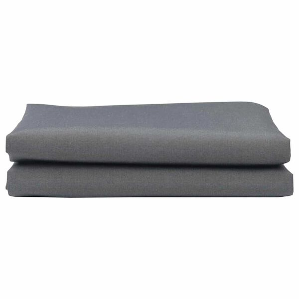 vidaXL Awning Replacement Anthracite 1000 x 160 cm Polyester Canvas