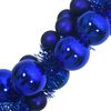 vidaXL Christmas Ball Garland Blue 186 cm Polystyrene