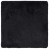 vidaXL Shaggy Rug High Pile NAVARRA Black 120x120 cm Polyester