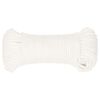 vidaXL Boat Rope Full White 4 mm 500 m Polypropylene