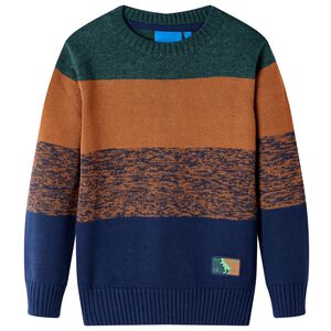 vidaXL Kids'Sweater Knitted Multicolour 104