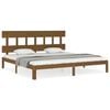 vidaXL Bed Frame without Mattress Honey Brown 200x200 cm Solid Wood Pine