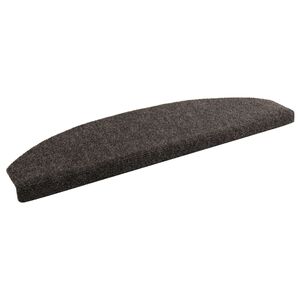 vidaXL Self-adhesive Stair Mats 15 pcs 80 x 24.5 x 3.5 cm Anthracite
