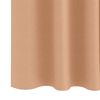vidaXL Blackout Curtains with Rings 2 pcs Light Brown 140 x 140 cm