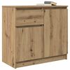 vidaXL Sideboard with Drawer Artisan Oak 71x35x65 cm Engineered Wood