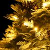 vidaXL Pre-lit Christmas Tree with Pine Cones Green 150 cm PVC&PE
