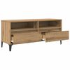 vidaXL TV Cabinet with Drawer Artisan Oak 100 x 34.5 x 44.5 cm
