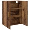 vidaXL Wall Cabinet Old Wood 69.5 x 34 x 90 cm Engineered Wood