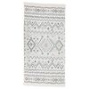 vidaXL Rug Beige and Blue 120x180 cm Cotton