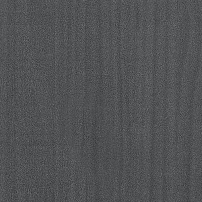 vidaXL Sideboard Grey 70x33x76 cm Solid Pinewood