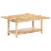 vidaXL Extendable Coffee Table 90x(45-90)x45 cm Solid Mango Wood