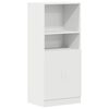 vidaXL 2 Piece Kitchen Cabinet Set White Engineered Wood