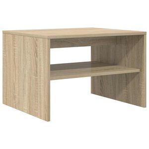 vidaXL Coffee Table Sonoma Oak 60 x 50 x 40 cm Engineered Wood