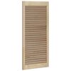 vidaXL Cabinet Door 2 pcs Natural 110 x 49.5 x 2.1 cm Solid pine wood