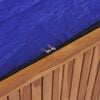 vidaXL Garden Storage Box 150x50x58 cm Solid Acacia Wood