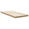 vidaXL Floor Bed Frame Artisan Oak 86.5 x 190 cm Engineered Wood