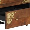 vidaXL Sideboard Brown 60 x 33 x 75 cm Solid Mango Wood
