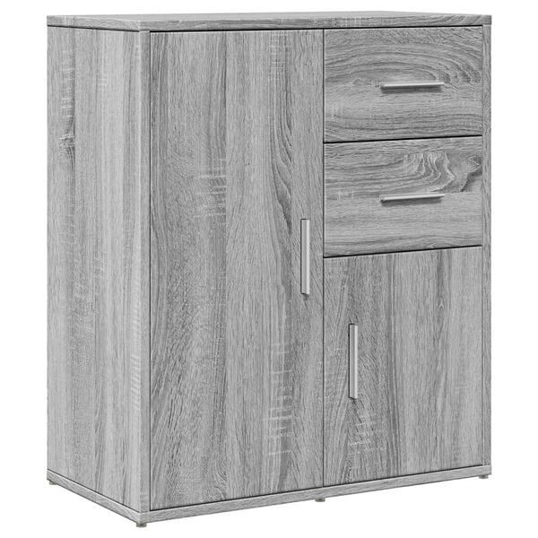 vidaXL Sideboard Grey Sonoma 60x31x70 cm Engineered Wood