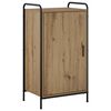 vidaXL Shoe Cabinet 51 x 36.5 x 93 cm Engineered Wood Artisan Oak