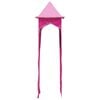 vidaXL Curtains for Loft Bed with Tunnel and Tower Pink