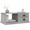 vidaXL Coffee Table Grey Sonoma 90x50x35 cm Engineered Wood