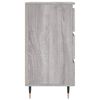 vidaXL Bedside Cabinets 2 pcs Grey Sonoma 40x35x69 cm Engineered Wood