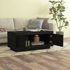 vidaXL Coffee Table Black 102x50x45 cm Engineered Wood