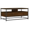 vidaXL Coffee Table Brown Oak 100x51x45 cm Engineered Wood