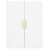 vidaXL Highboard White 69.5x34x180 cm Engineered Wood