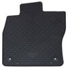 vidaXL Car Mat 4 pcs Black suitable for VW Arteon 2017- 4D Aft Rubber