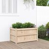 vidaXL Garden Planter 90x50x50 cm Solid Wood Pine