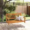 vidaXL Garden Swing Bench Brown 119 x 35 x 47cm Solid Acacia wood