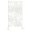 vidaXL Privacy Screen 100 x 50 x 180 cm Steel White