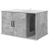 vidaXL Cat House Concerte 85 x 55 x 50 cm Engineered Wood