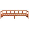 vidaXL Daybed without Mattress Wax Brown 80x200 cm Solid Wood Pine